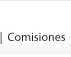 comisiones